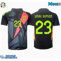 Spain Unai Simon #23 Goalkeeper Replica Away Shirt Euro 2024 Short Sleeve